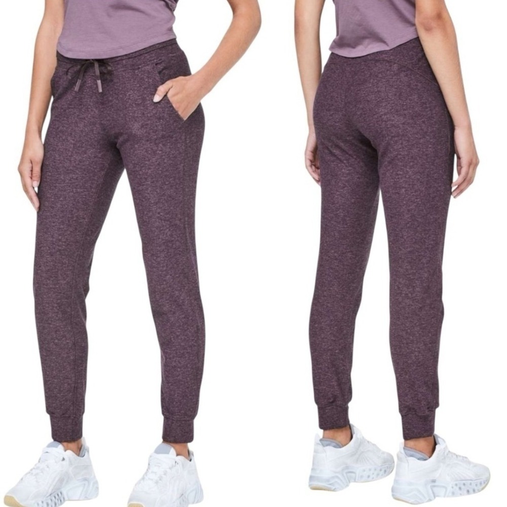 Lululemon Ready To Rulu‎ Jogger Lounge Pants Pink Purple Spacedye Size 6 W5BCJS